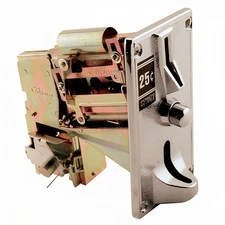 Suzo Happ Roll Down Coin Acceptor For Any Coin Size - $.25 US & .984" Token