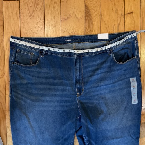 NEW Old Navy Plus Size 30 Bootcut Jeans Blue NWT Mid rise Kicker Boot Cut - Picture 9 of 11