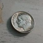 1953-P AU Roosevelt 90% Silver Dime ~ Free Shipping! #1