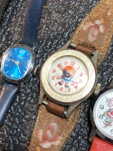 Vintage Women’s Repair Watch Lot Quartz/Mechanical Mickey Mouse,Bulova,Caravelle - Picture 11 of 22