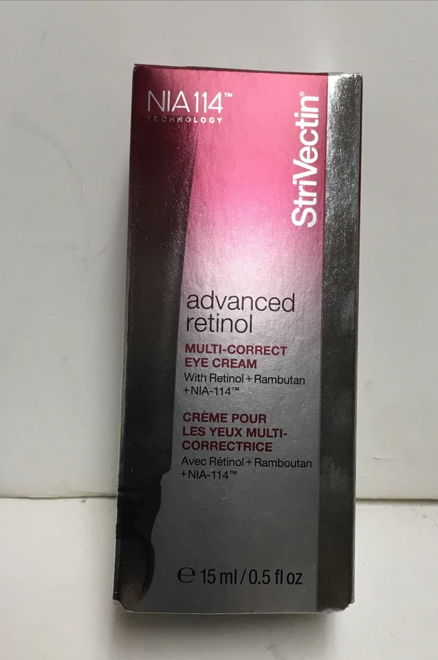Strivectin Advanced Retinol Multi-Correct Crema de Ojos 15 ml/0,5 OZ NUEVA EN CAJA Foto 2 de 4