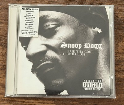 Snoop Dogg - Paid Tha Cost To Be Da Boss CD W/ HYPESTICKER