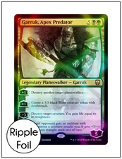 1x Garruk, Apex Predator, Ripple Foil, Modern Horizons 3 Commander, MTG NM