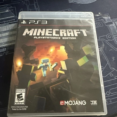 Minecraft - Sony PlayStation 3 PS3 Tested and Working Disc Resurfaced