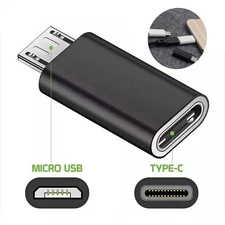 Micro-Usb-Stecker Auf Usb-C-Buchse Typ-C-Adapter HQ Port-Konverter-Anschluss C8
