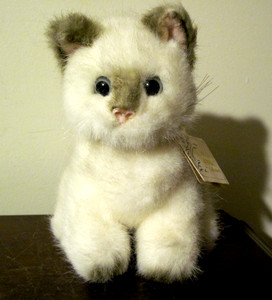 Russ Yomiko Classics Siamese Kitten/Cat Plush Tags 7" Indonesia