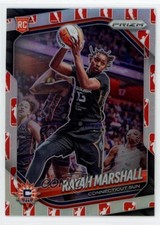 2025 Panini Prizm WNBA WNBA Logo Prizm Rayah Marshall #47 Rookie RC 1o3q