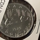 1979 Canada Voyageur Dollar - One Dollar - Nickel - $1 Canadian Coin