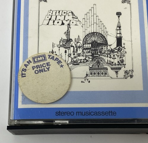 PINK FLOYD “Relics” PROMO Cassette Tape UK Import Harvest Not For Sale NFS - Picture 2 of 9