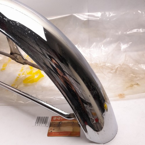 Suzuki A100 A95 A80 AS100 AS50 MayFit B100 B120 T90 Front Fender P/N 53110-12600 - Picture 8 of 8