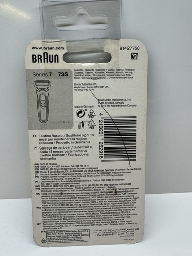 Braun Series 7 - 73S Electric Shaver Head Replacement 91427758 *Packaging Bashed - 第 2/7 張圖片