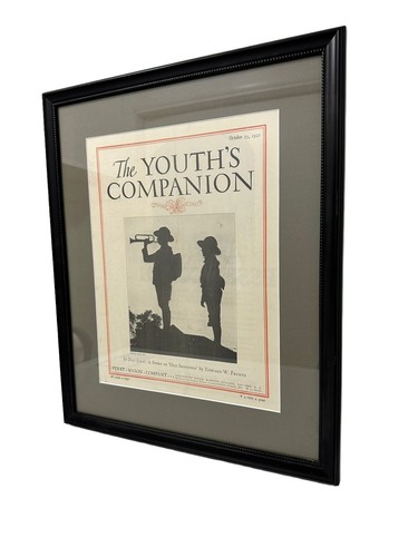 Boy Scout The Youth's Companion Magazine Framed Front Page October 15, 1925 - Picture 3 of 5