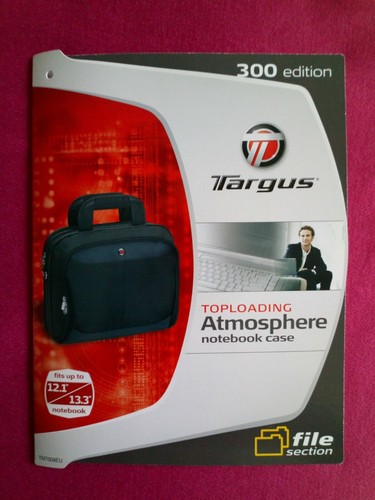 Targus Toploading Atmosphere Notebook Case 12.1, 13.3 - Afbeelding 10 van 12