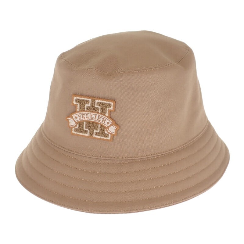 【お洒落なデザイン♪】HERMES Harper Thalassa バケットハット HERMES Harper H. Serie Bucket Hat 100% Cotton Beige #58