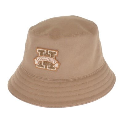 HERMES Hセリエハーパーハット HERMES Harper H. Serie Bucket Hat 100% Cotton Beige #58