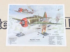 Jemco Dynaflite Republic P-47d Thunderbolt 54" Wingspan Wood Plane Kit