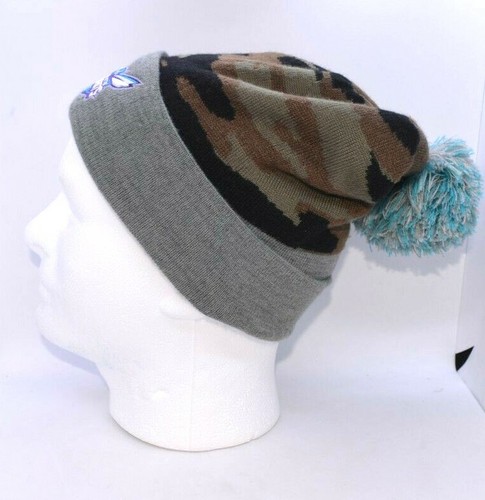Mitchell & Ness 2014 Charlotte Hornets New Logo Camo Unisex Winter Beanie Hat - Picture 5 of 11