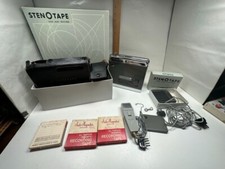 Jvc Stenotape Tr-711  Reel-to-reel Tape Deck W/ Case And Accesories