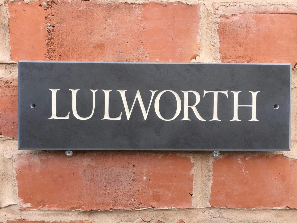 Premium Slate 300mm X 100mm Any Name / Number 12" x 4" FAST DISPATCH !! - Image 4 of 4