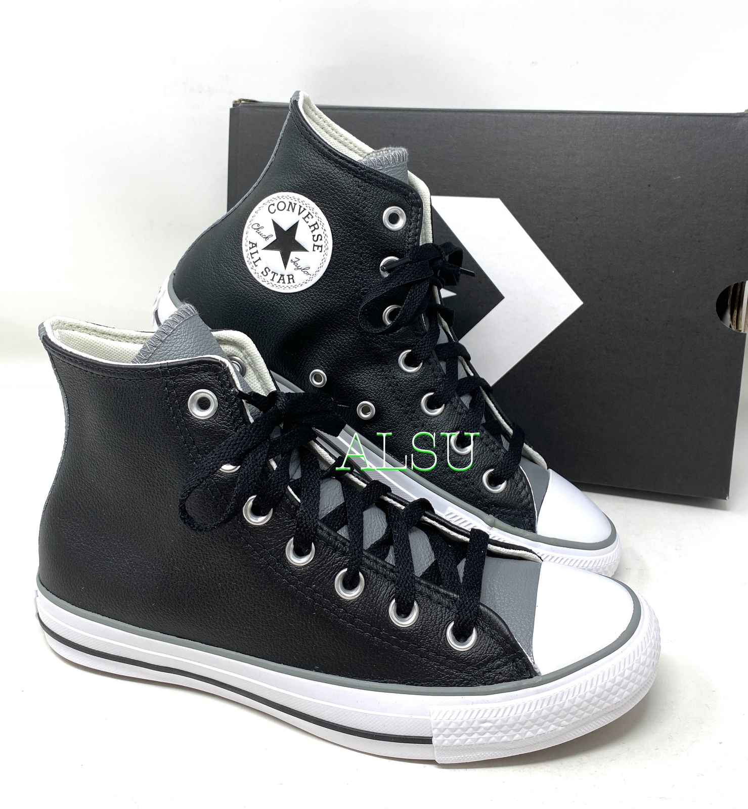 Converse Chuck Taylor All Star High 'Seasonal Colorblock - Black Mason'  Black/Mason/White 168538C | KICKSCREW
