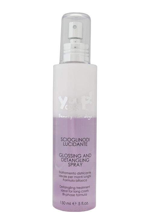 Yuup!® Glanz- und Knotenlöser-Spray für Hunde 150 ml Entfilzung + Conditioner