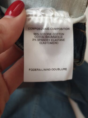 3434 Alexander McQueen Women's Flared Jeans, Size 38 (S) - Blue - Picture 12 of 13