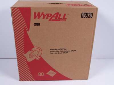 Kimberly Clark 5930 Wypall X80 Towels 80 per Box