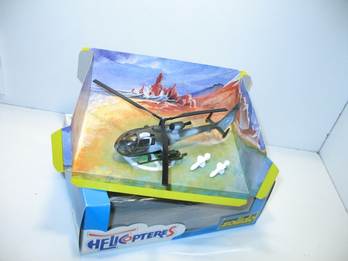 SOLIDO Gazelle Helicopter With Ejectable Missile + Original