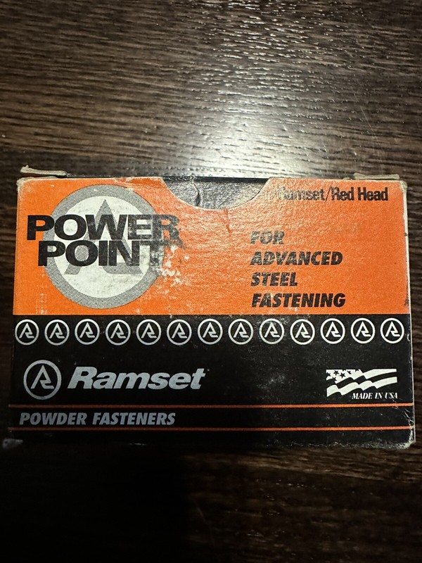 RAMSET/Red Head SP178  7/8” Galvanized Powder Fasteners (100 Pins Per Box)