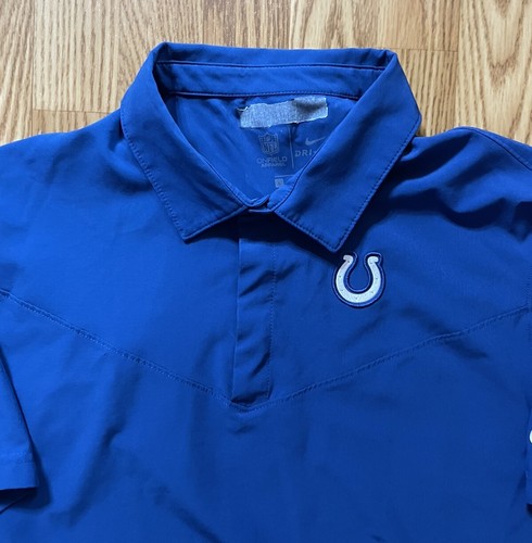 Polo emitido por el equipo Nike de los Indianapolis Colts talla grande - Imagen 2 de 4