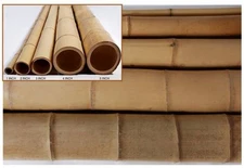 Bamboo Poles Choose From 7 Diameters and  2 Lengths (5' & 7'4")- XL up to 6" Dia