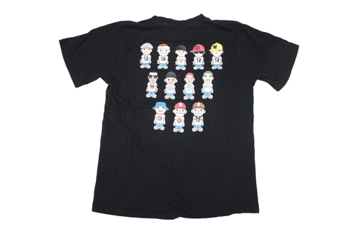 World Wide BAPE Heads Show 2008 T-Shirt Pharrell Kanye NERD Bathing Ape schwarz M - Bild 9 von 9