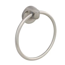 Brushed Nickel Towel Ring Wall Mounted Variety Style Available