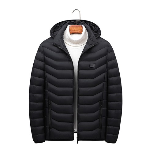 Winter Outdoor Adjustable Heating Coat USB Powered Thermal Coat for Men Women - Picture 5 of 28