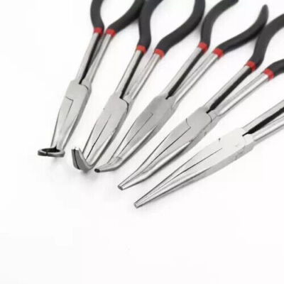 3 Piece Long Reach Plier Set - Machine Mart