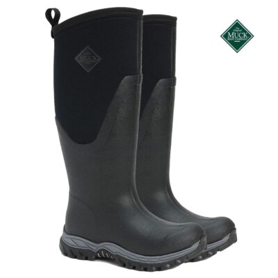 Muckboots Damen Arctic Sport II Tall Muck Boots '' - Schwarz ** NEUWARE 2025 **