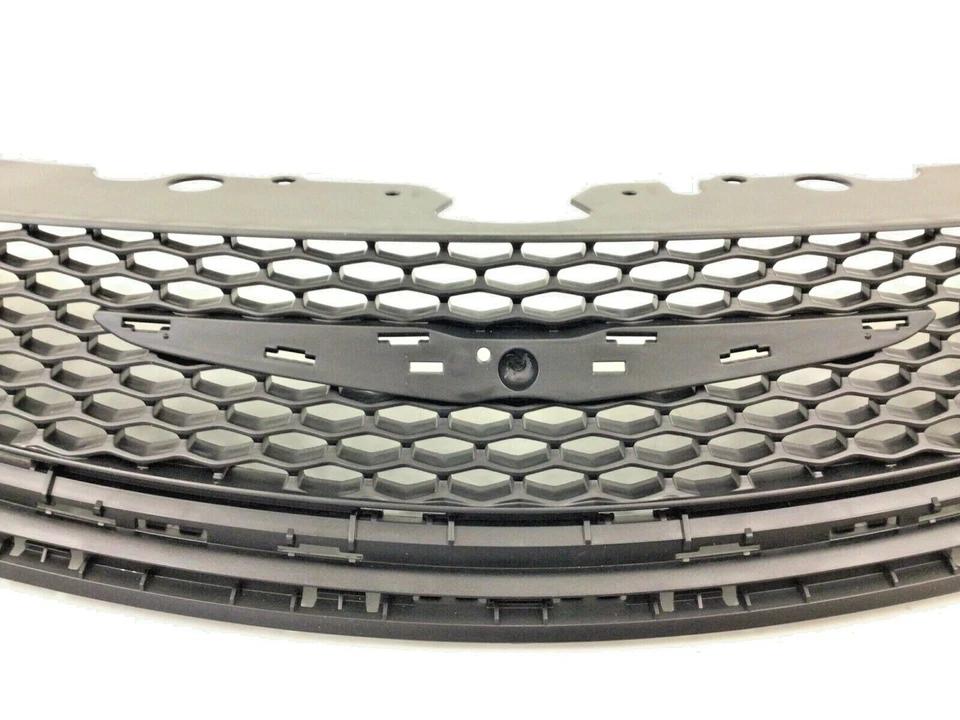 2015-2017 Chrysler 200 Front Radiator Grille Dark Gray 3.6L V6 OEM 68103934AC - Image 2 of 4