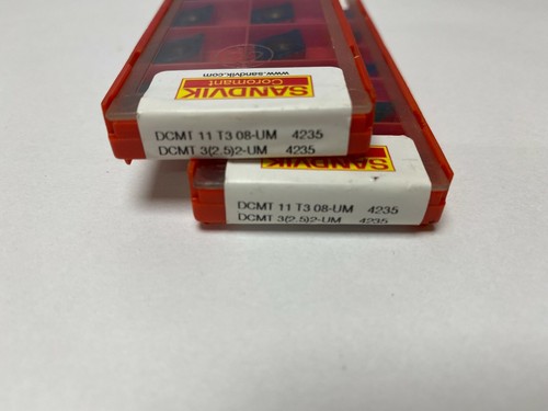 SANDVIK DCMT 11T308-UM 4235 20 piezas * PAQUETE DE FÁBRICA * - Imagen 4 de 6