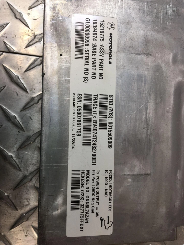 Chassis Brain Box CADILLAC SRX 05 06 — 第 2/3 张图片