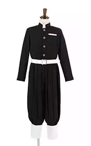 The Demon Slayer Corps Uniform Black XL Size Demon Slayer Character apparel