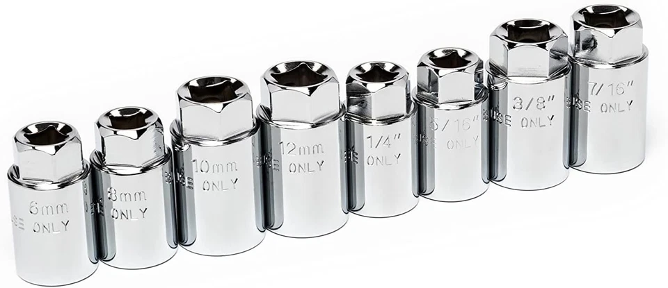 Juego de 8 piezas de LLAVES DE ENGRANAJES | SAE y métrico | 41760D Foto 4 de 4