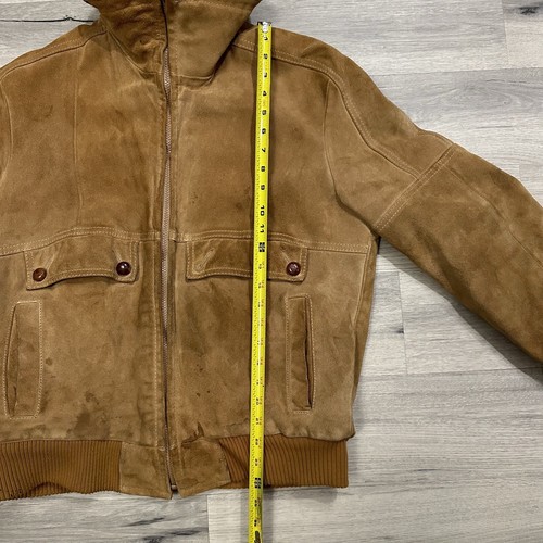 Vintage Field & Stream Gordon Ferguson Coat Mens 40 Suede Leather Chore READ - Picture 9 of 15