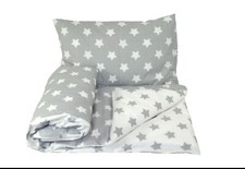 PRAM 2pcs Baby Bedding Set Duvet Cover (60x80cm)+ Pillowcase (35x25cm) for Crib