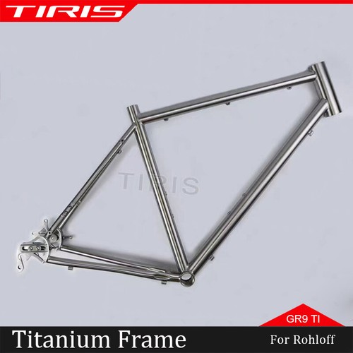 TIRIS CRR9 Titanium Gravel Bike Frame with Sliding and Belts Drive for Rohloff - Picture 11 of 11