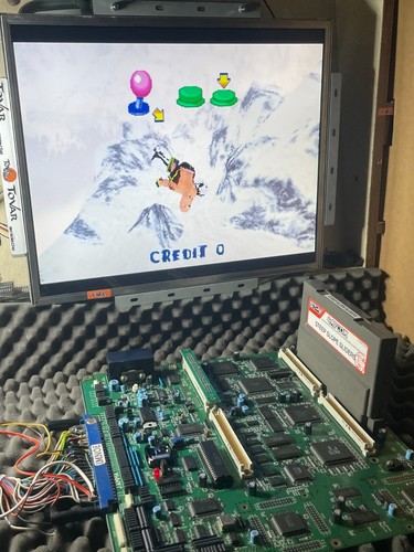STEEP SLOPE SLIDERS. CAVE/CAPCOM ST-V Org. Cart. Pcb Arcade Shmups Jamma MVS AES - Bild 19 von 20