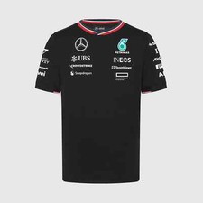 Mercedes AMG F1 Team Driver Tee 2024 Black - ...