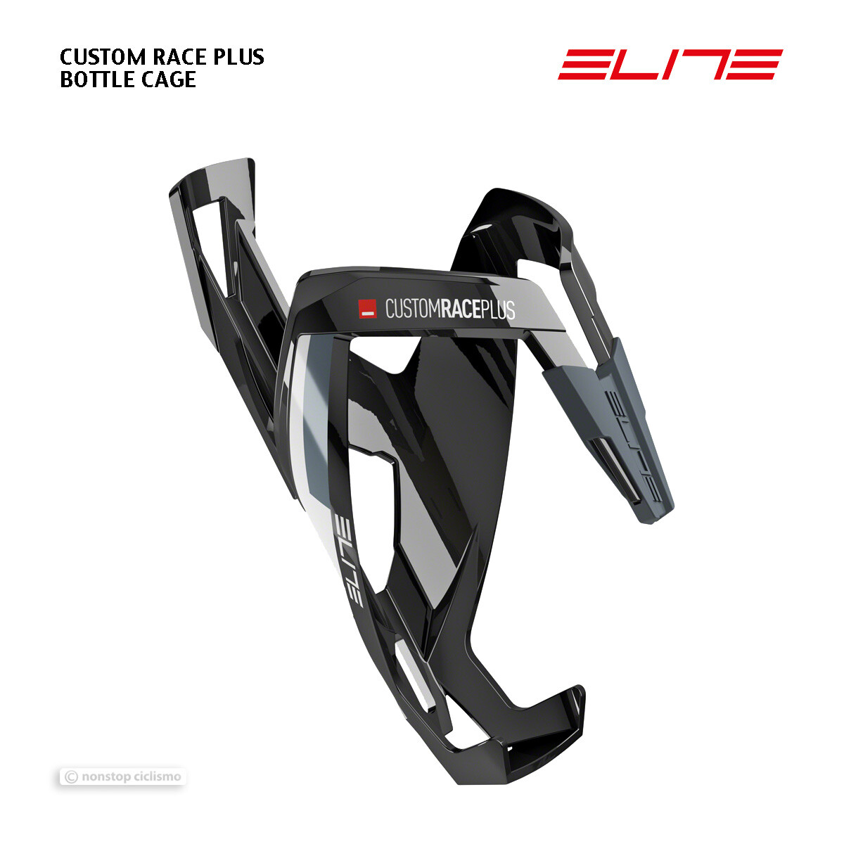 Cage : Glossy Black/white