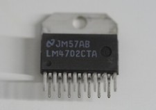 LM4702CTA stereo high power audio amplifier driver one piece