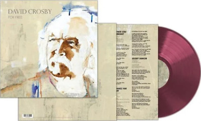 David Crosby - For Free Limited Edition Fruit Punch Vinyl LP NEU