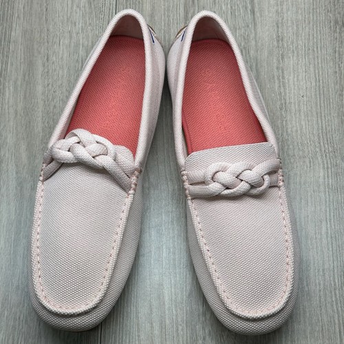 Rothy’s Shoes Womens Sz 12 The Braid Driver Slip On Loafers Casual Pink - Picture 6 of 12